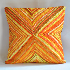 yellow sahil sarthak katran collection cushion cover